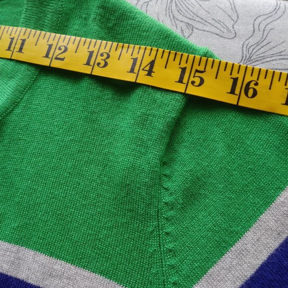 RED WOMAN Striped Sweater - Picture 5 of 9